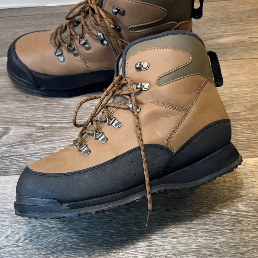 Orvis Men's Brown and Black Boots size 11